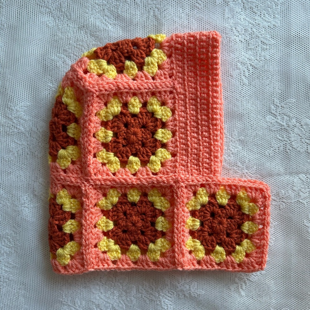 Granny Square Crochet Balaclava